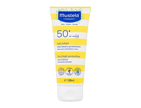 Opalovací přípravek na tělo Mustela Bébé Family Very High Protection Sun Lotion SPF50+ 100 ml