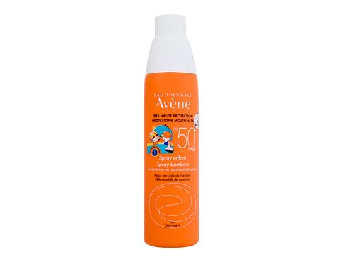 Opalovací přípravek na tělo Avene Sun Kids Spray SPF50+ 200 ml