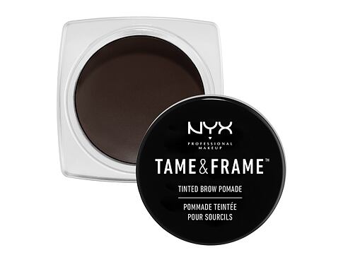 Gel a pomáda na obočí NYX Professional Makeup Tame & Frame Tinted Brow Pomade 5 g 05 Black