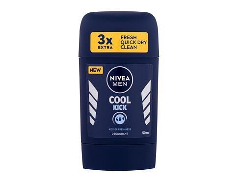 Deodorant Nivea Men Cool Kick 48h 50 ml poškozený obal