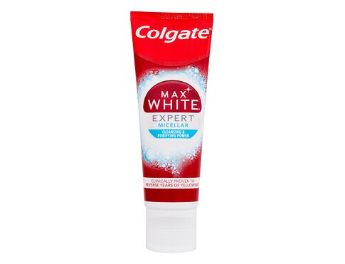 Zubní pasta Colgate Max White Expert Micellar 75 ml poškozená krabička