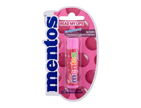 Balzám na rty Read My Lips Mentos Raspberry Lip Balm 4 g