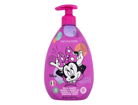 Šampon Naturaverde Minnie Mouse Shampoo & Shower Gel 500 ml