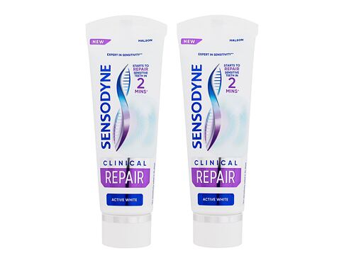 Zubní pasta Sensodyne Clinical Repair Active White Duo 2x75 ml