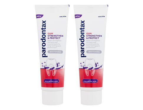 Zubní pasta Parodontax Gum Strengthen & Protect Whitening Duo 2x75 ml