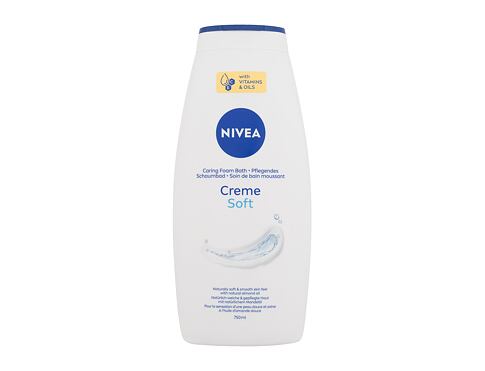 Pěna do koupele Nivea Creme Soft Caring Foam Bath 750 ml