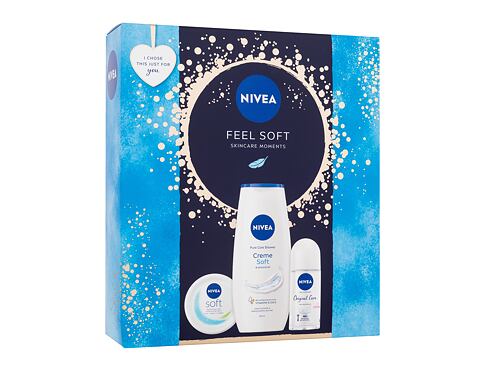 Denní pleťový krém Nivea Feel Soft Skincare Moments 100 ml Kazeta