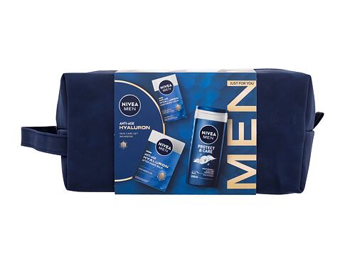 Balzám po holení Nivea Men Hyaluron Anti-Age Skin Care Set 100 ml Kazeta