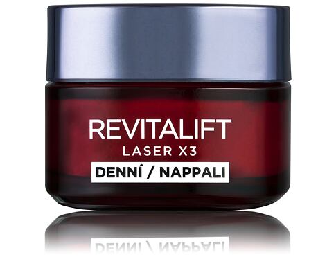 Denní pleťový krém L'Oréal Paris Revitalift Laser X3 Day Cream 50 ml