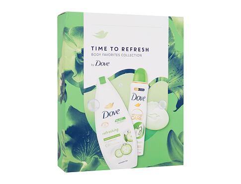 Sprchový gel Dove Time To Refresh Body Favorites Collection 250 ml poškozená krabička Kazeta