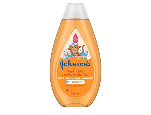 Pěna do koupele Johnson´s Kids 2-in-1 Bubble Bath & Wash 500 ml