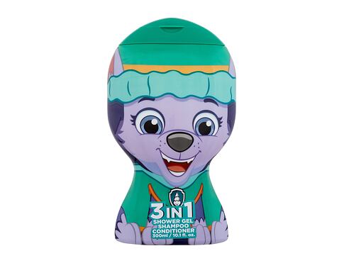 Sprchový gel Nickelodeon Paw Patrol Everest 3in1 Shower Gel, Shampoo & Conditioner 300 ml