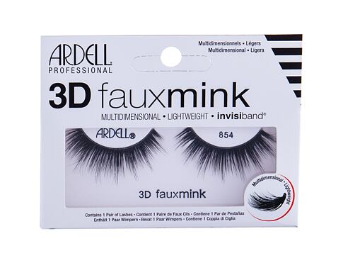 Umělé řasy Ardell 3D Faux Mink 854 1 ks Black