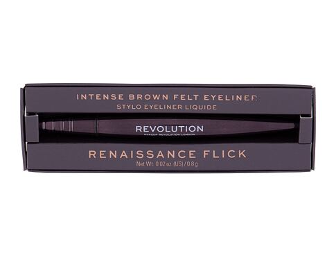 Oční linka Makeup Revolution London Renaissance Flick 0,8 g Brown