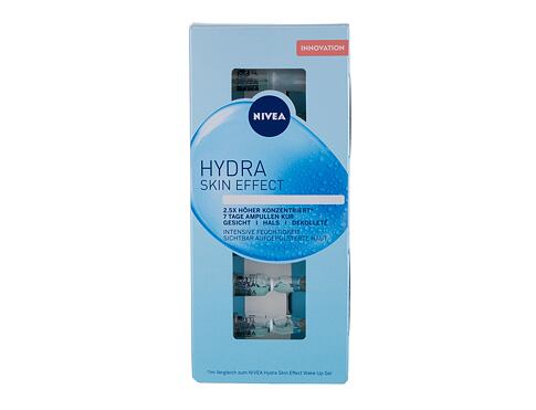 Pleťové sérum Nivea Hydra Skin Effect 7 Days Ampoule Treatment 7 ml poškozená krabička