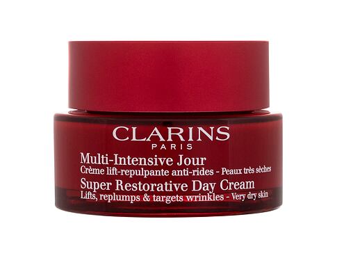 Denní pleťový krém Clarins Super Restorative Day Cream Very Dry Skin 50 ml poškozená krabička