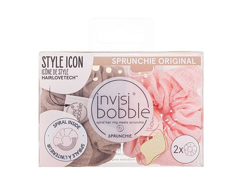 Gumička na vlasy Invisibobble Sprunchie Original 2 ks Go with the Floe