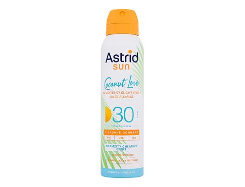 Opalovací přípravek na tělo Astrid Sun Coconut Love Dry Mist Spray SPF30 150 ml