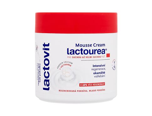 Tělový krém Lactovit LactoUrea Regenerating Mousse Cream 400 ml