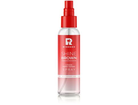 Opalovací přípravek na tělo Byrokko Shine Brown Watermelon 2-Phase Super Tanning Spray 104 ml