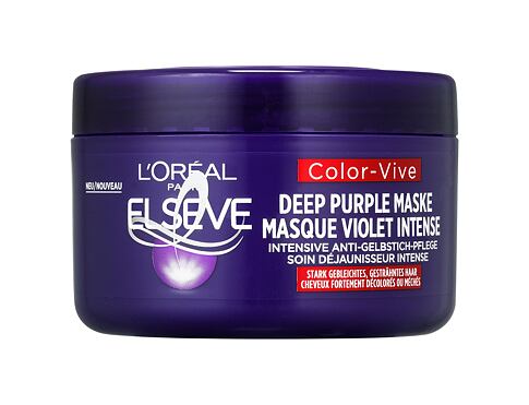 Maska na vlasy L'Oréal Paris Elseve Color-Vive Deep Purple Mask 250 ml