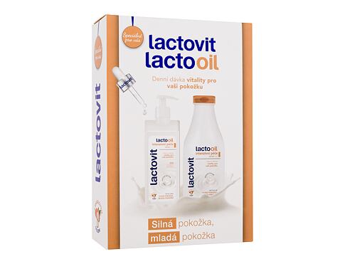 Tělové mléko Lactovit LactoOil Intensive Care Kit 400 ml Kazeta