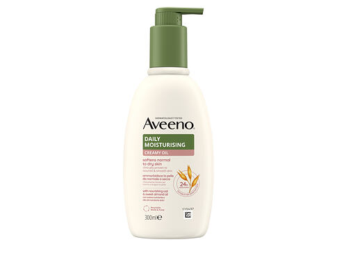 Tělový krém Aveeno Daily Moisturising Creamy Oil 300 ml