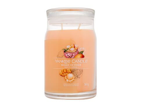 Vonná svíčka Yankee Candle Signature Mango Ice Cream 567 g