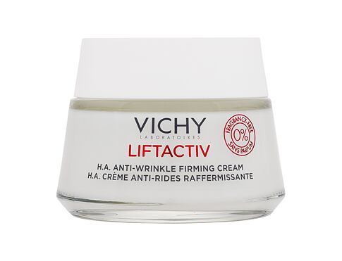 Denní pleťový krém Vichy Liftactiv H.A. Anti-Wrinkle Firming Cream Fragrance-Free 50 ml