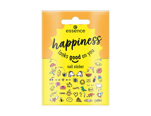 Ozdoby na nehty Essence Nail Stickers Happiness Looks Good On You 1 balení