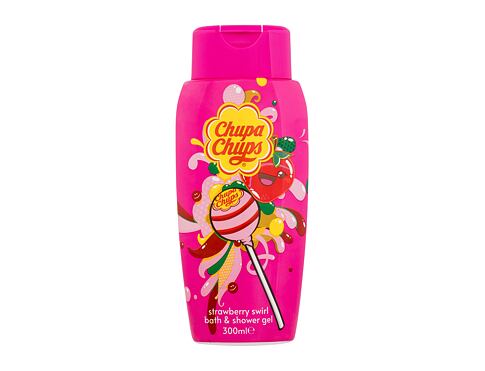 Sprchový gel Chupa Chups Bath & Shower Strawberry Swirl 300 ml