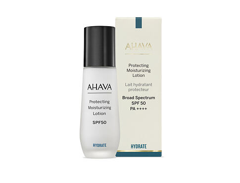 Denní pleťový krém AHAVA Hydrate Protecting Moisturizing Lotion SPF50 50 ml