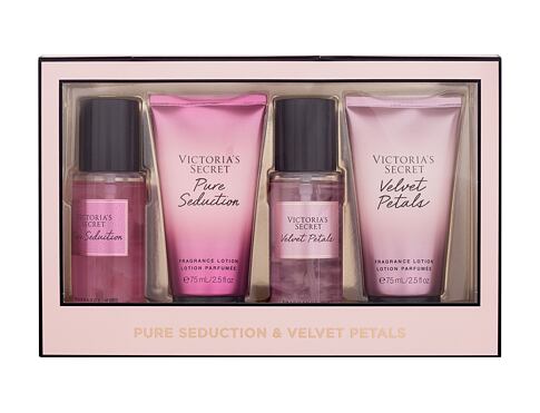 Tělový sprej Victoria´s Secret Pure Seduction & Velvet Petals 75 ml Kazeta