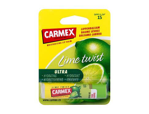 Balzám na rty Carmex Ultra Moisturising Lip Balm Lime Twist SPF15 4,25 g