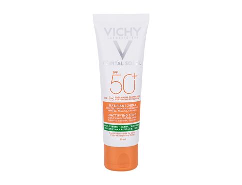 Opalovací přípravek na obličej Vichy Capital Soleil Mattifying 3-in-1 SPF50+ 50 ml